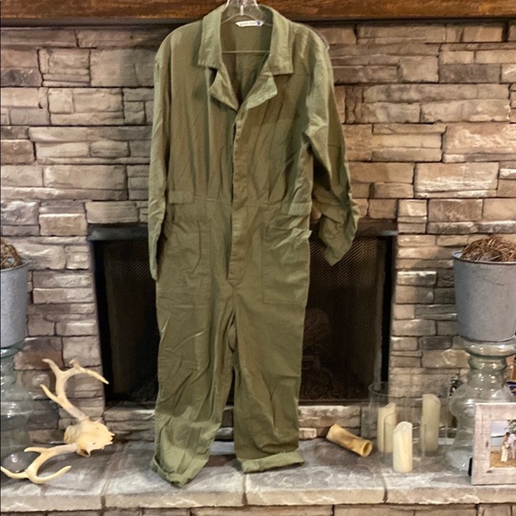 Olive Green‎ Women's Jumpsuit - Picture 1 of 3